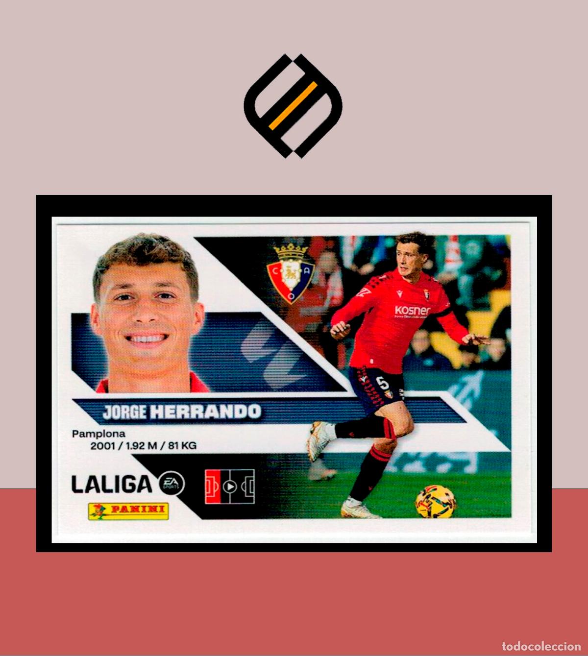 Cartes &agrave; collectionner de Football: LIGA ESTE 2026 2027 26 27 PANINI CA OSASUNA N&ordm; 7 HERRANDO STICKER ALB&Uacute;M COLECCI&Oacute;N