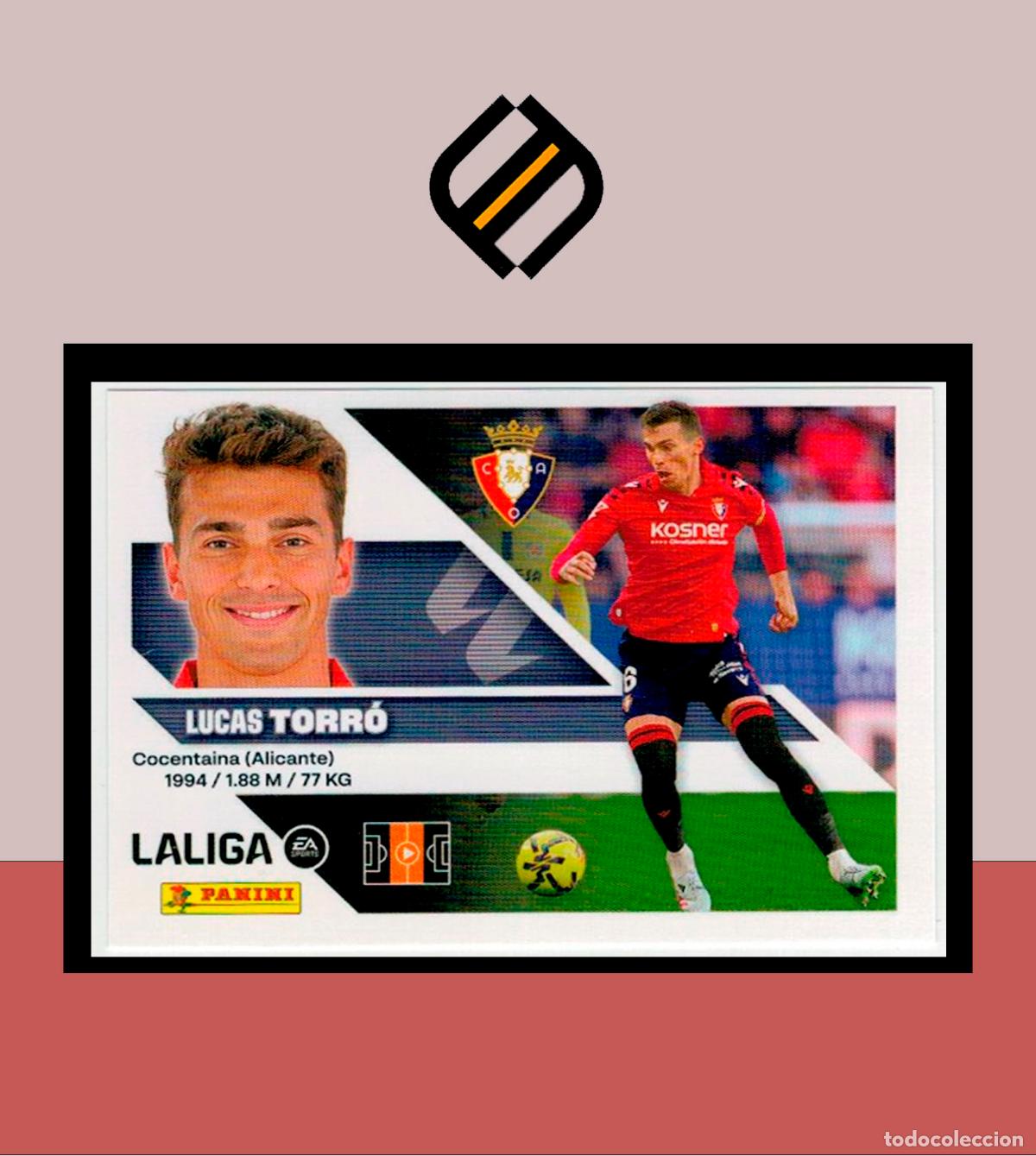 Cromos de f&uacute;tbol: LIGA ESTE 2026 2027 26 27 PANINI CA OSASUNA N&ordm; 11 TORR&Oacute; STICKER ALB&Uacute;M COLECCI&Oacute;N