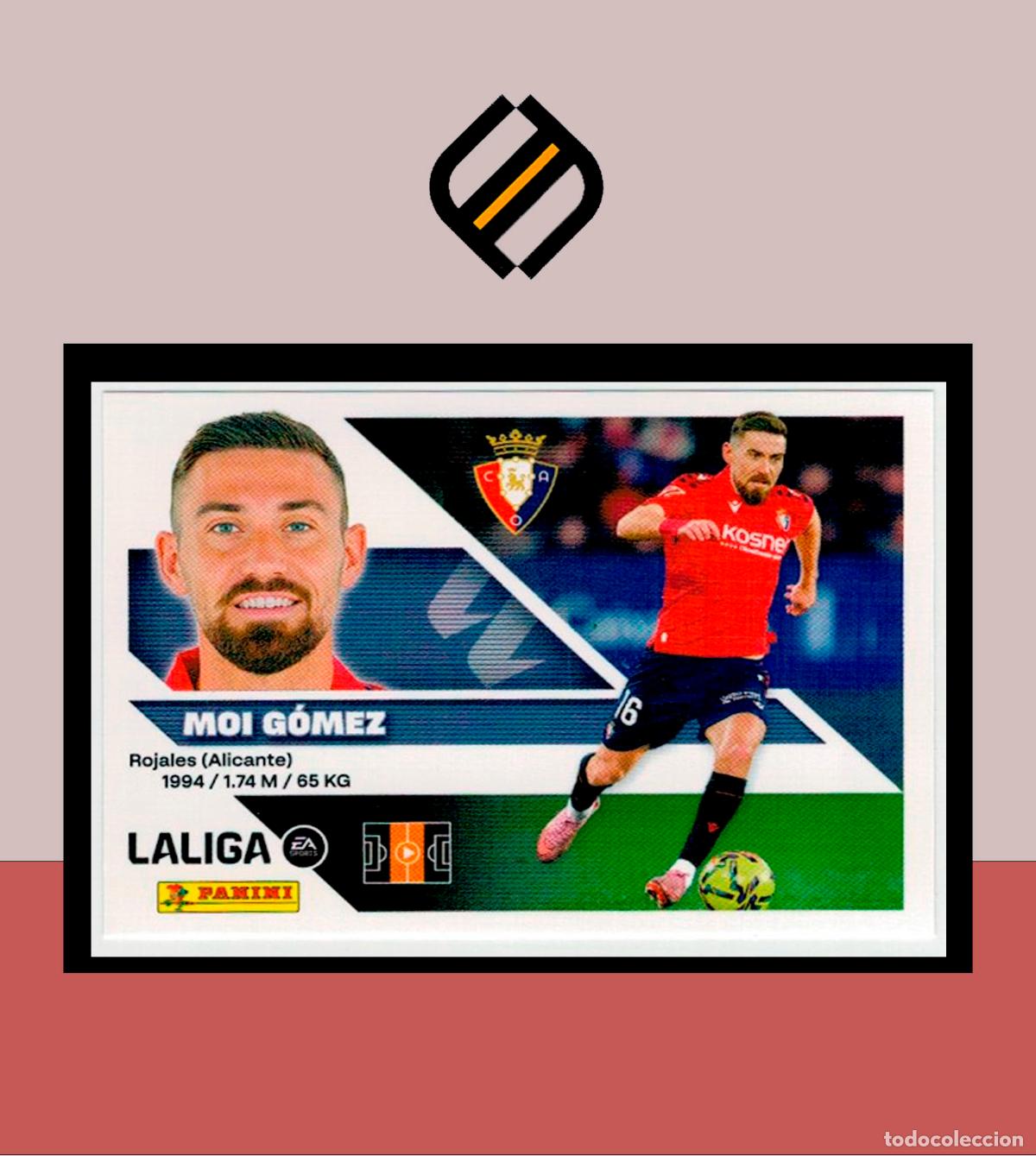 Cromos de f&uacute;tbol: LIGA ESTE 2026 2027 26 27 PANINI CA OSASUNA N&ordm; 13A MOI G&Oacute;MEZ STICKER ALB&Uacute;M COLECCI&Oacute;N