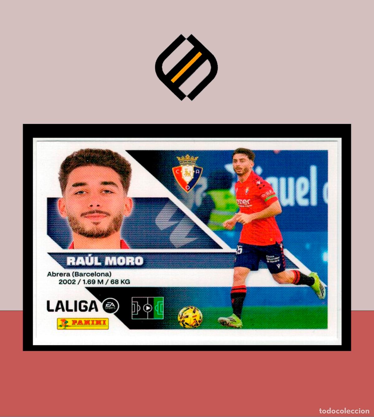 Cromos de f&uacute;tbol: LIGA ESTE 2026 2027 26 27 PANINI CA OSASUNA N&ordm; 17 RA&Uacute;L MORO STICKER ALB&Uacute;M COLECCI&Oacute;N