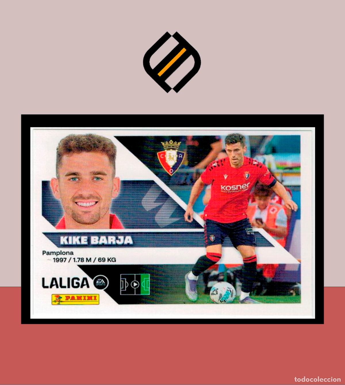Cromos de f&uacute;tbol: LIGA ESTE 2026 2027 26 27 PANINI CA OSASUNA N&ordm; 19 KIKE BARJA STICKER ALB&Uacute;M COLECCI&Oacute;N