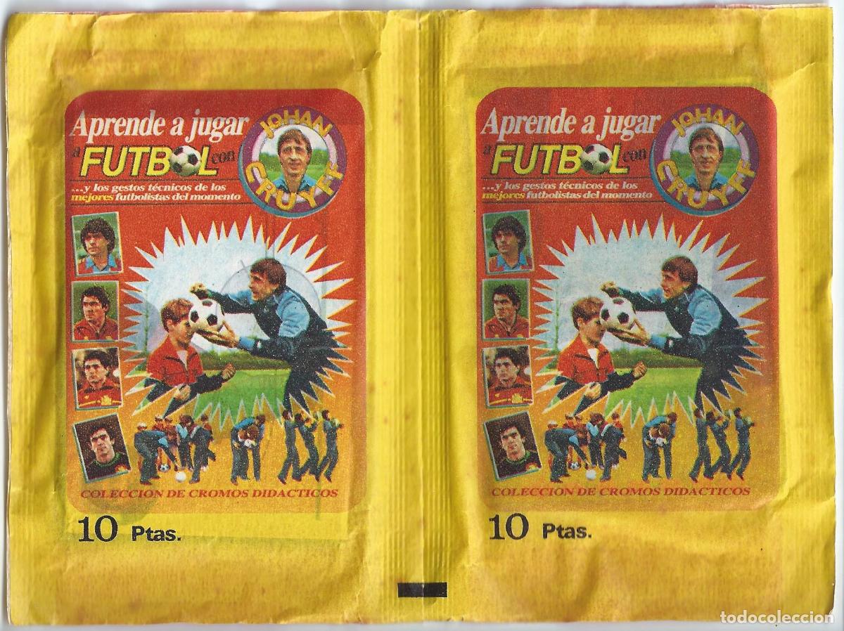 Cromos de f&uacute;tbol: Aprende a jugar al futbol con Johan Cruyff - Geprodesa (1984)