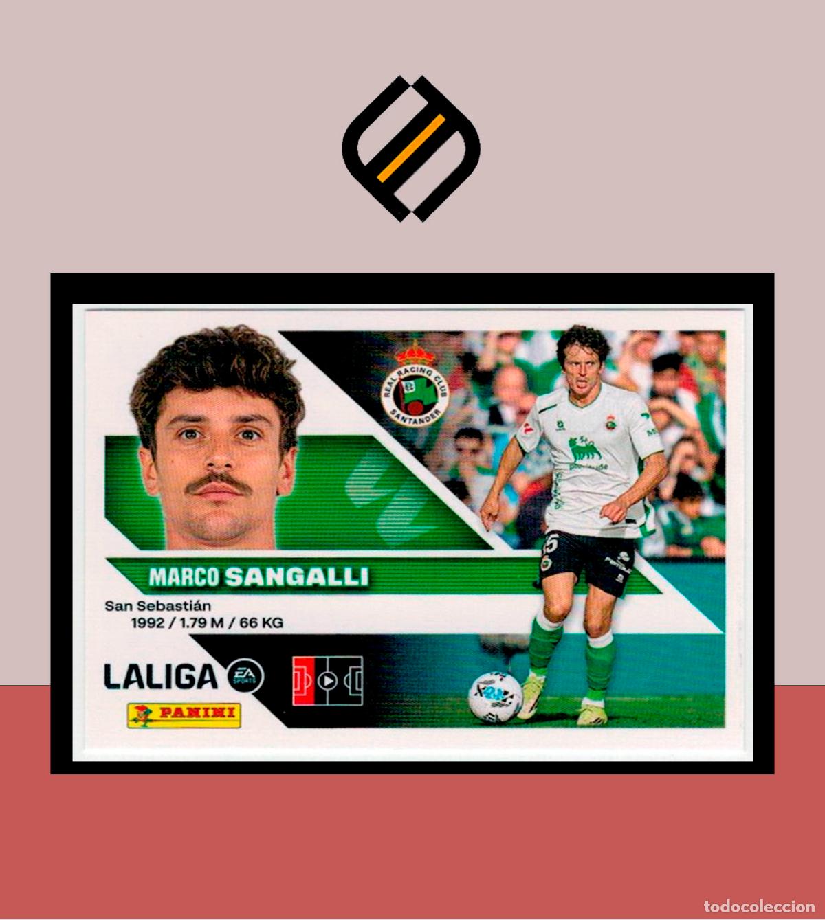 Cromos de f&uacute;tbol: LIGA ESTE 2026 2027 26 27 PANINI REAL RACING N&ordm; 6 SANGALLI STICKER ALB&Uacute;M COLECCI&Oacute;N