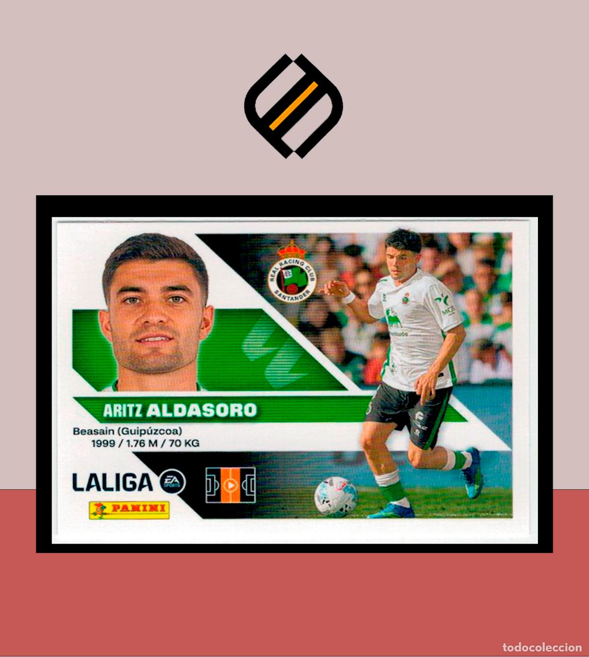 Football Stickers: LIGA ESTE 2026 2027 26 27 PANINI REAL RACING N&ordm; 14 ALDASORO STICKER ALB&Uacute;M COLECCI&Oacute;N