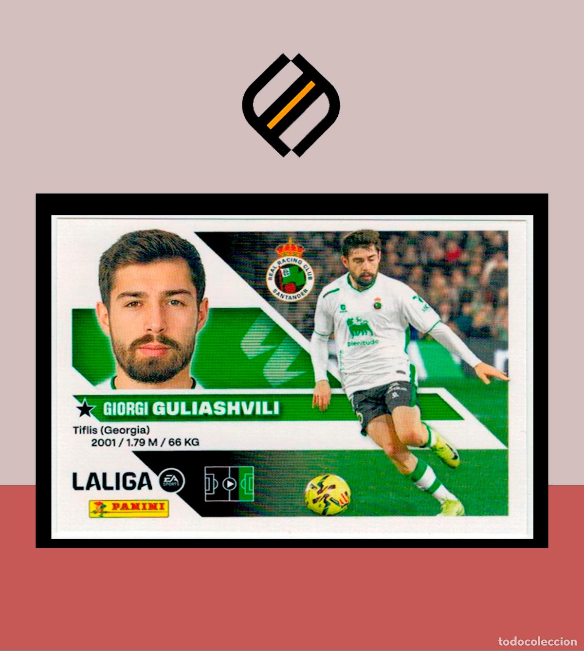 Football Stickers: LIGA ESTE 2026 2027 26 27 PANINI REAL RACING N&ordm; 17 GULIASHVILI STICKER ALB&Uacute;M COLECCI&Oacute;N