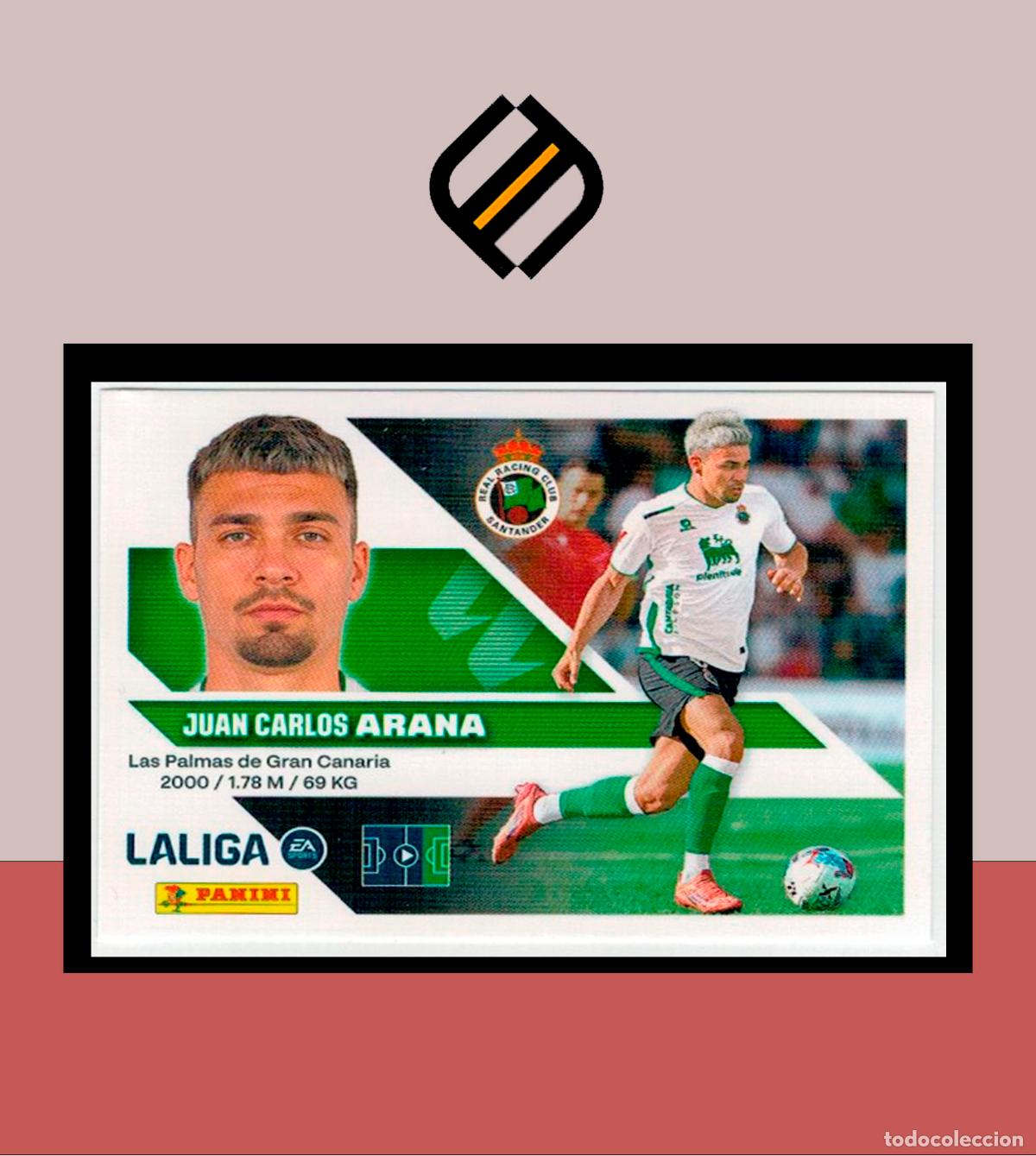Cromos de f&uacute;tbol: LIGA ESTE 2026 2027 26 27 PANINI REAL RACING N&ordm; 19 ARANA STICKER ALB&Uacute;M COLECCI&Oacute;N