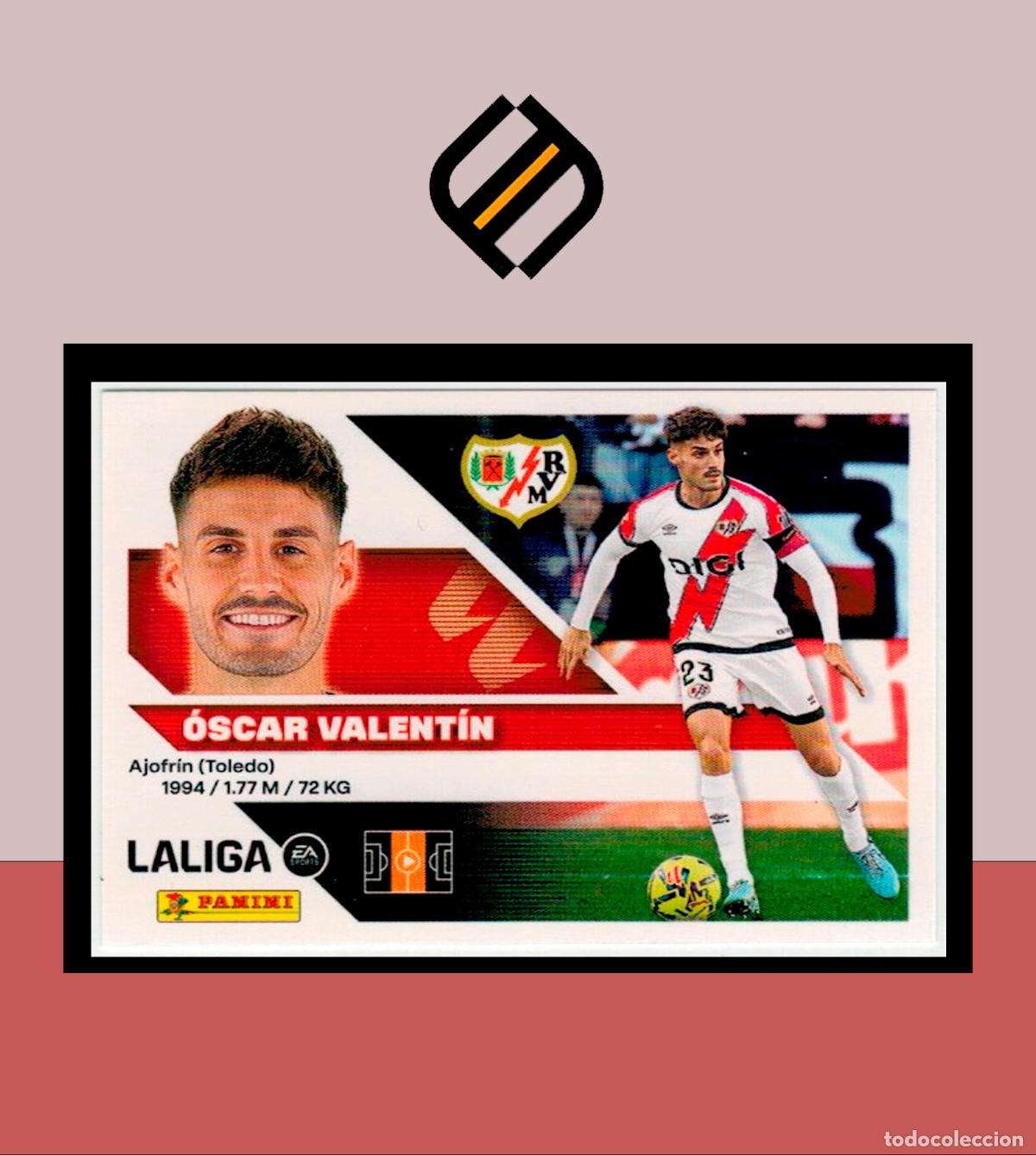Figurine di Calcio: LIGA ESTE 2026 2027 26 27 PANINI RAYO VALLECANO N&ordm; 13 &Oacute;SCAR VALENT&Iacute;N STICKER ALB&Uacute;M COLECCI&Oacute;N