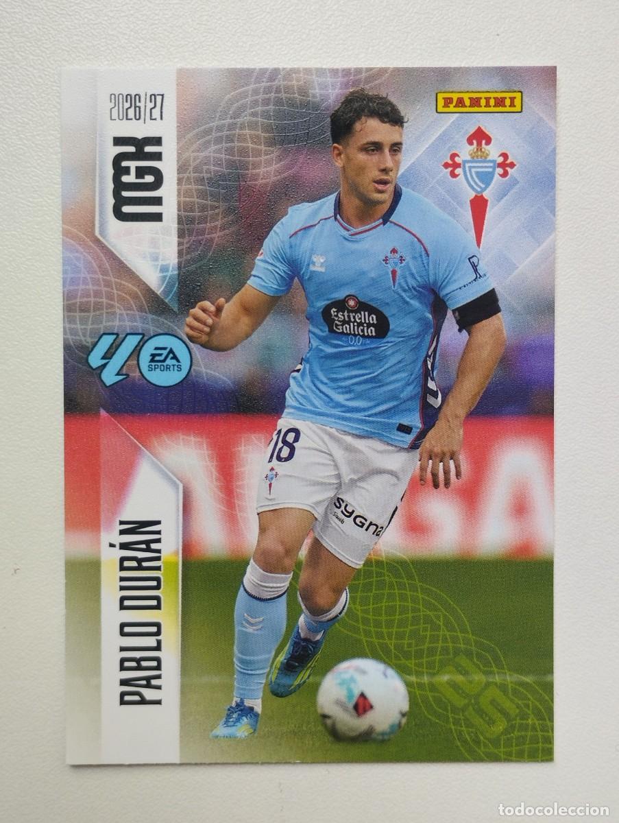 Fu&szlig;ball-Sticker: CROMO CARD 2026 2027 PANINI MEGACRACKS 27 26 MGK CELTA DE VIGO 123 PABLO DURAN
