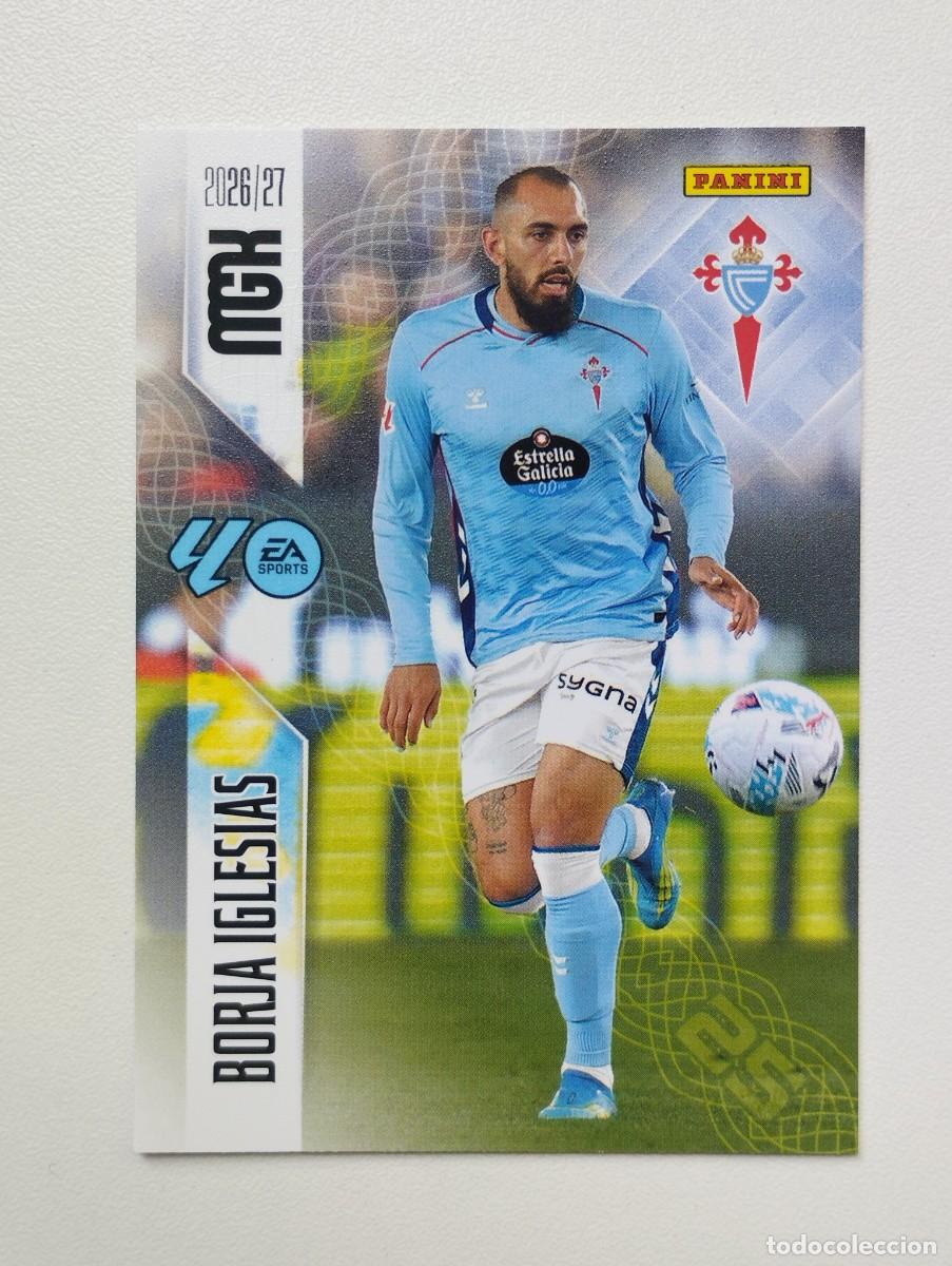 Fu&szlig;ball-Sticker: CROMO CARD 2026 2027 PANINI MEGACRACKS 27 26 MGK CELTA DE VIGO 125 BORJA IGLESIAS