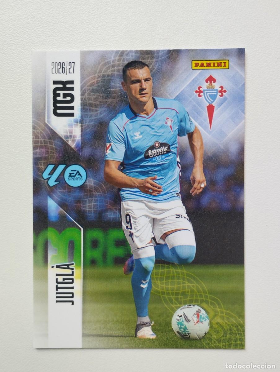 Fu&szlig;ball-Sticker: CROMO CARD 2026 2027 PANINI MEGACRACKS 27 26 MGK CELTA DE VIGO 126 JUTGLA