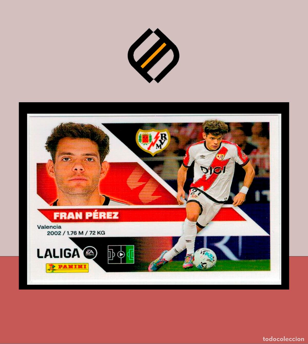 Fu&szlig;ball-Sticker: LIGA ESTE 2026 2027 26 27 PANINI RAYO VALLECANO N&ordm; 17 FRAN P&Eacute;REZ STICKER ALB&Uacute;M COLECCI&Oacute;N
