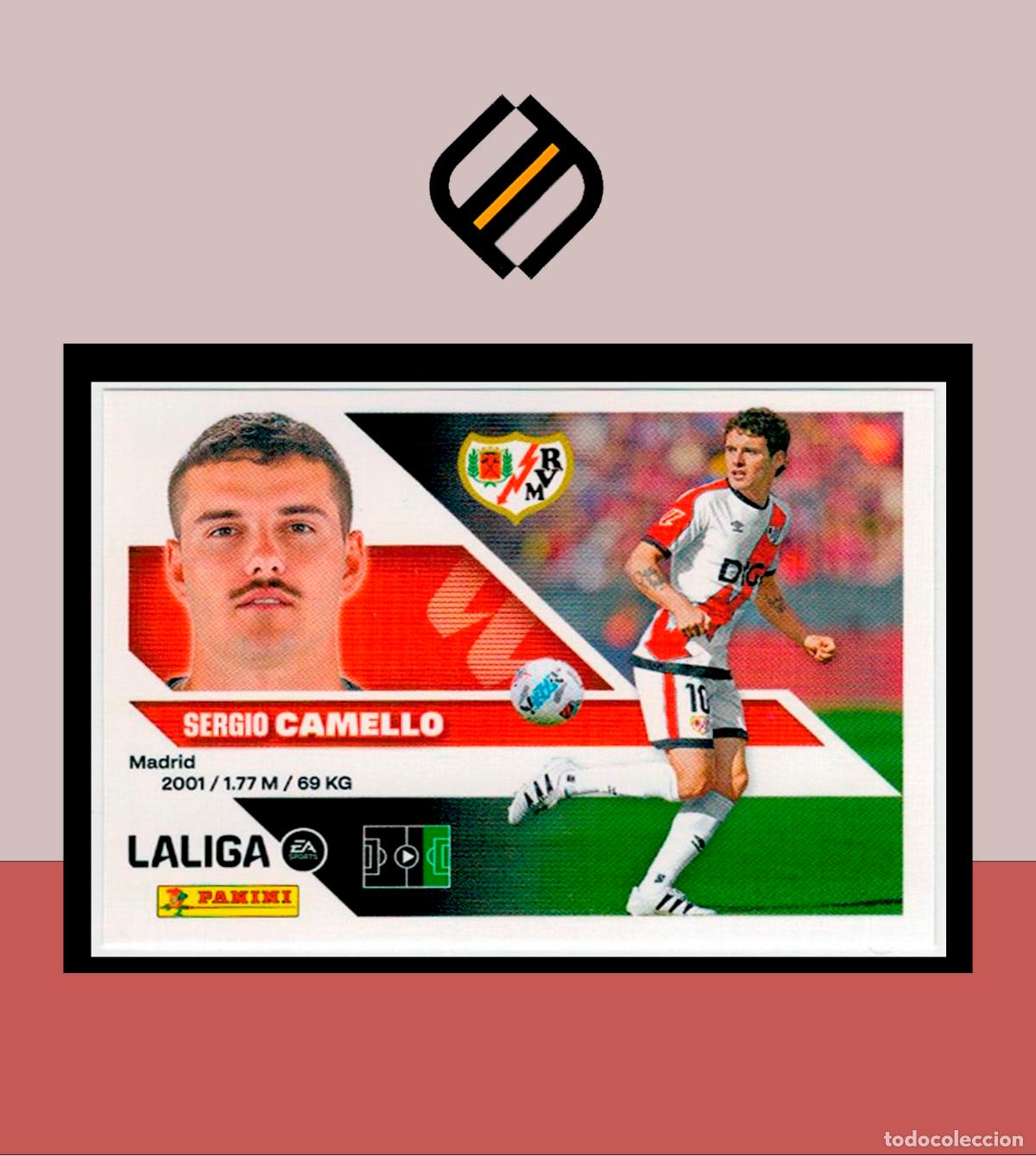 Cromos de Futebol: LIGA ESTE 2026 2027 26 27 PANINI RAYO VALLECANO N&ordm; 19 CAMELLO STICKER ALB&Uacute;M COLECCI&Oacute;N