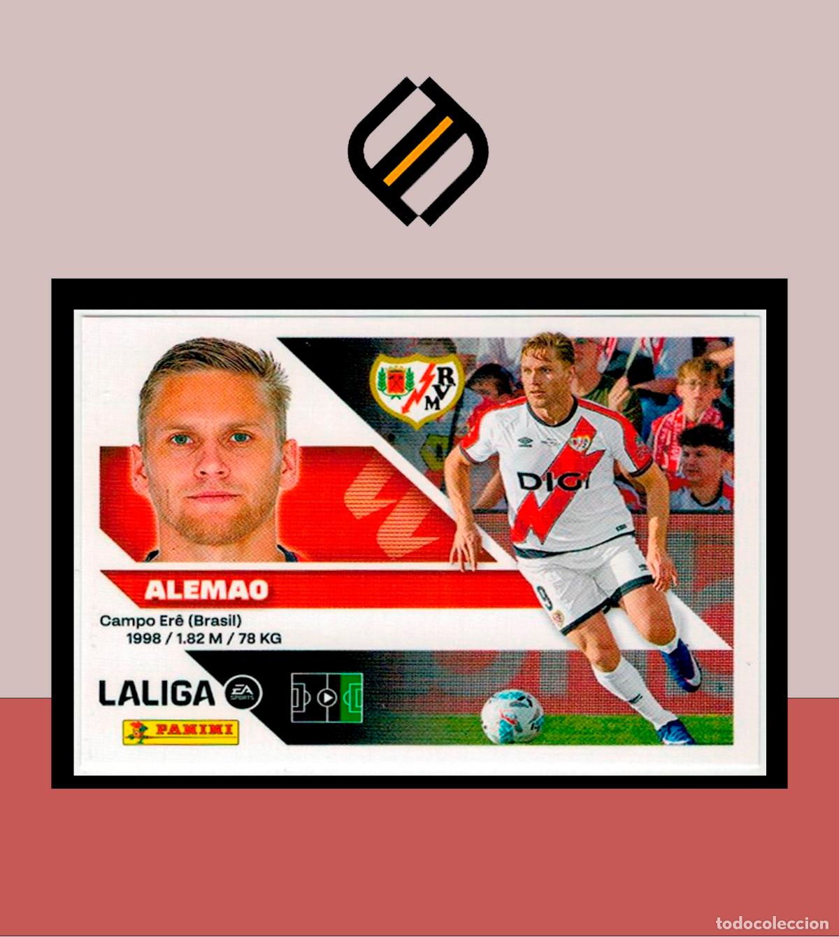 Cromos de f&uacute;tbol: LIGA ESTE 2026 2027 26 27 PANINI RAYO VALLECANO N&ordm; 20 ALEMAO STICKER ALB&Uacute;M COLECCI&Oacute;N
