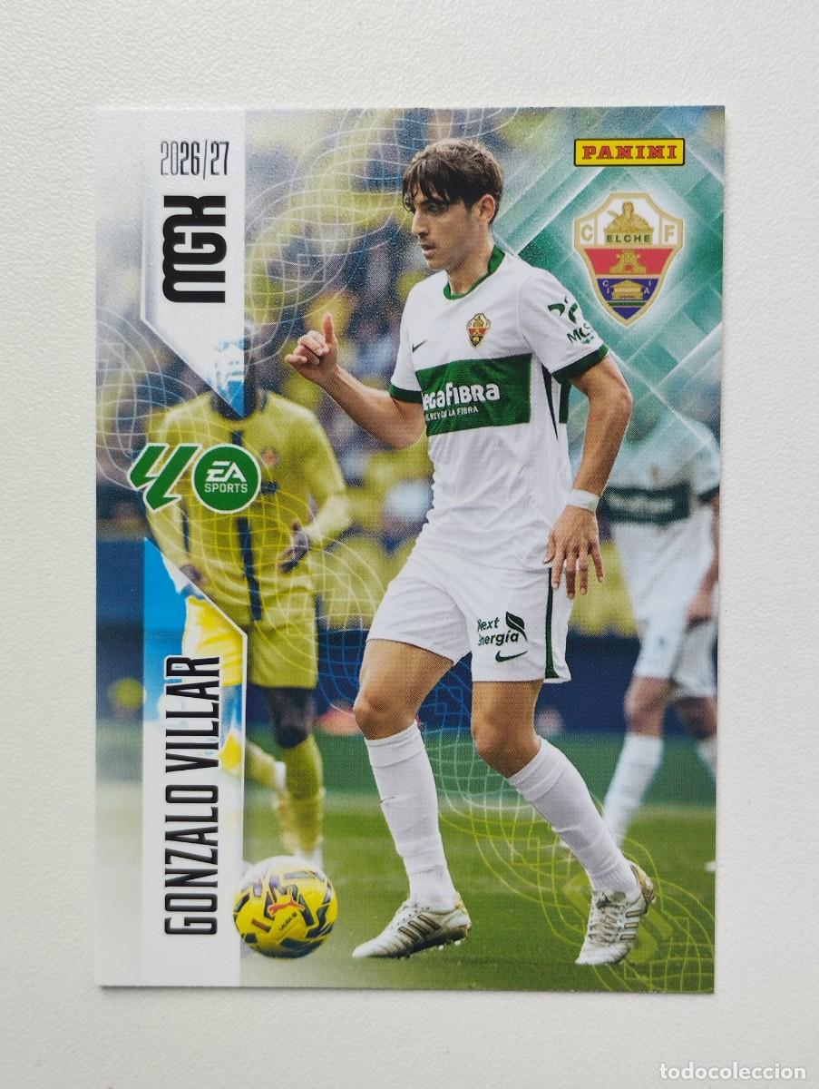 Cromos de f&uacute;tbol: CROMO CARD 2026 2027 PANINI MEGACRACKS 27 26 MGK ELCHE 154 GONZALO VILLAR