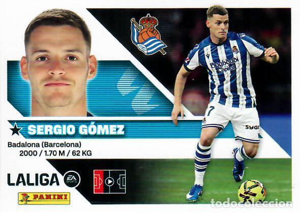 Cromos de f&uacute;tbol: CROMO PANINI LIGA ESTE 26 27 - N&ordm; 8 - SERGIO G&Oacute;MEZ - R. SOCIEDAD