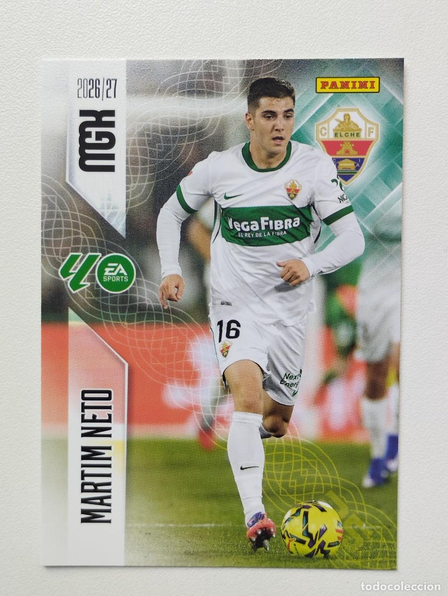 Cromos de f&uacute;tbol: CROMO CARD 2026 2027 PANINI MEGACRACKS 27 26 MGK ELCHE 155 MARTIM NETO