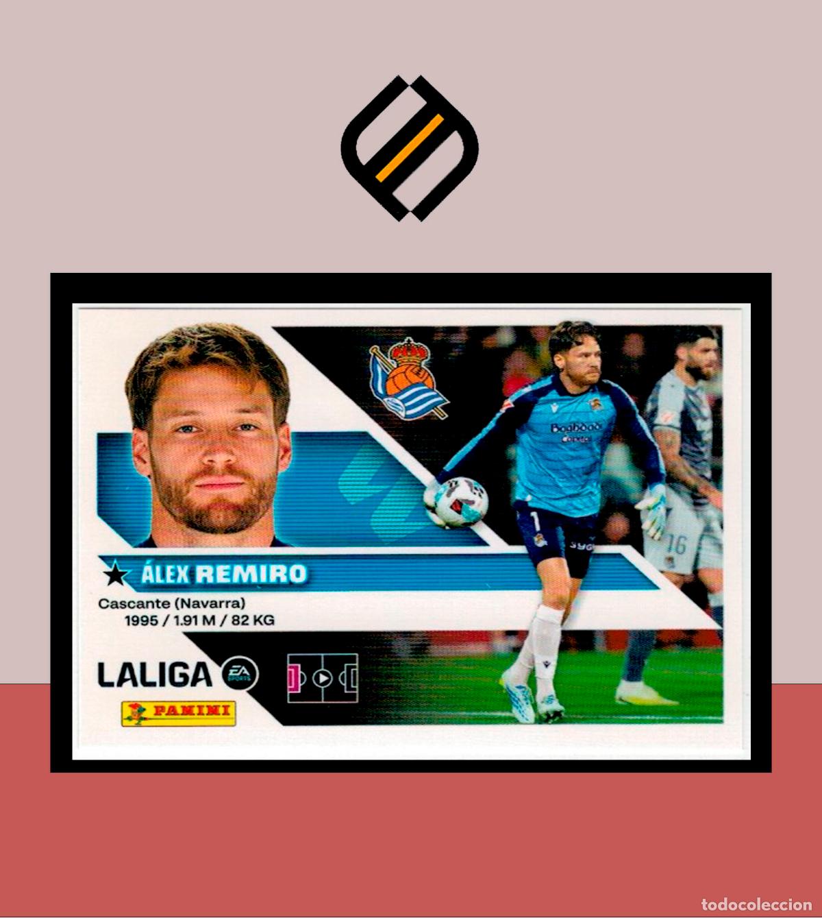 Cromos de f&uacute;tbol: LIGA ESTE 2026 2027 26 27 PANINI REAL SOCIEDAD N&ordm; 3 REMIRO STICKER ALB&Uacute;M COLECCI&Oacute;N