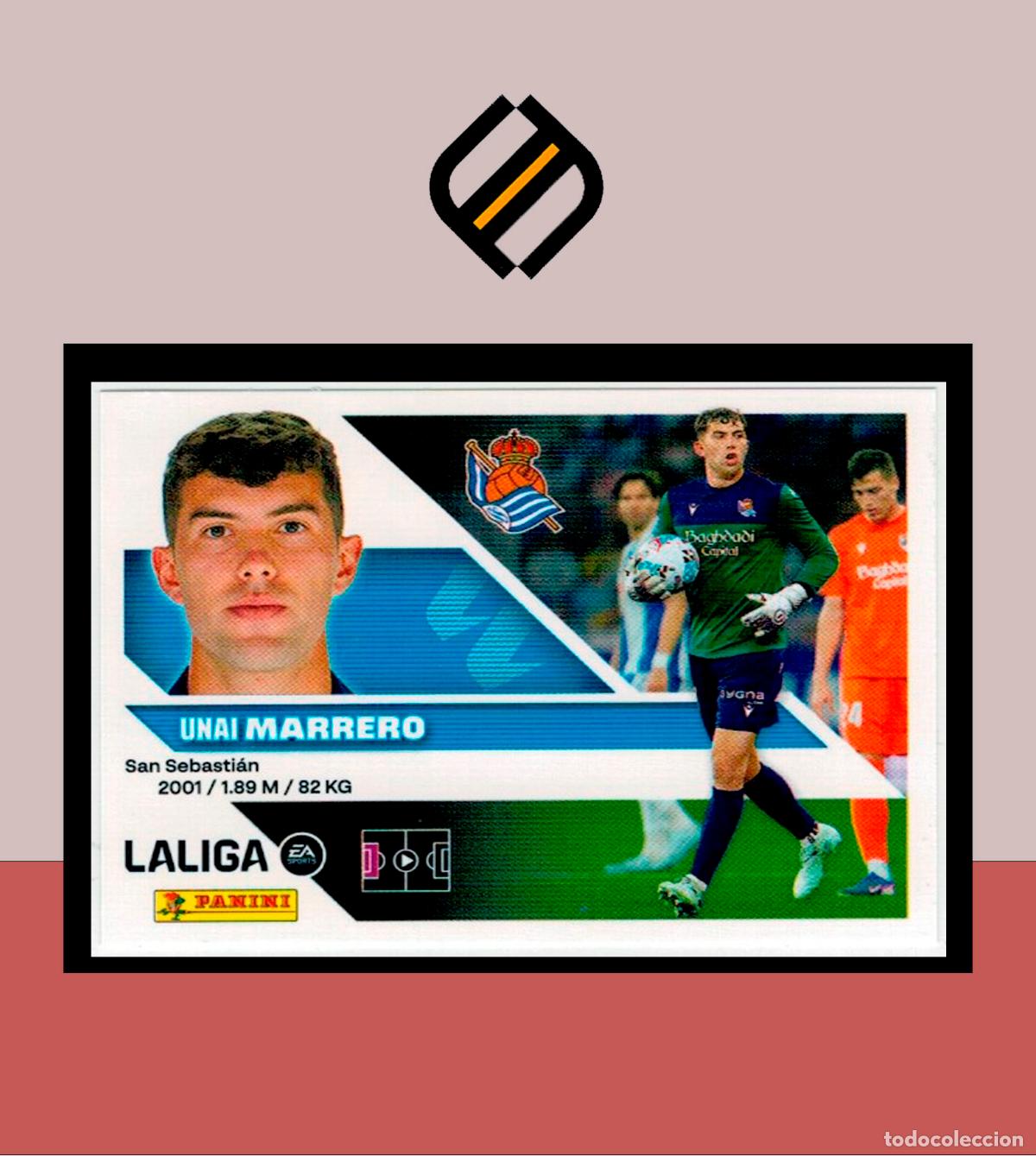 Cromos de f&uacute;tbol: LIGA ESTE 2026 2027 26 27 PANINI REAL SOCIEDAD N&ordm; 4 MARRERRO STICKER ALB&Uacute;M COLECCI&Oacute;N