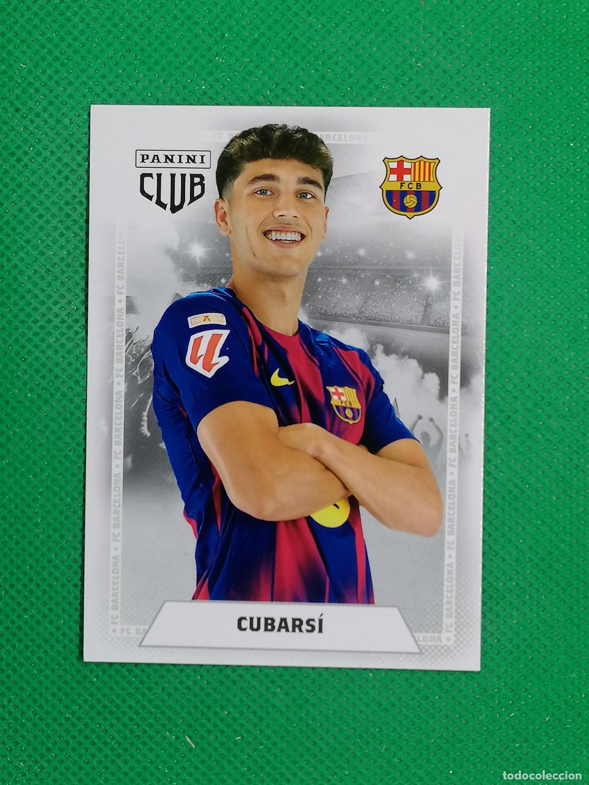 Fu&szlig;ball-Sticker: 13 CUBARSI BASE CARD ⚽ PANINI CLUB BARCELONA CARD 25 26 2025 2026 ⚽