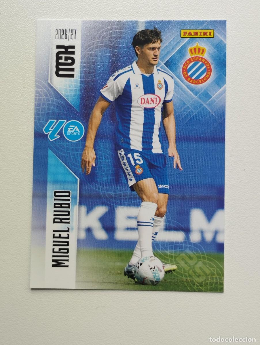 Figurine di Calcio: CROMO CARD 2026 2027 PANINI MEGACRACKS 27 26 MGK ESPANYOL 170 MIGUEL RUBIO