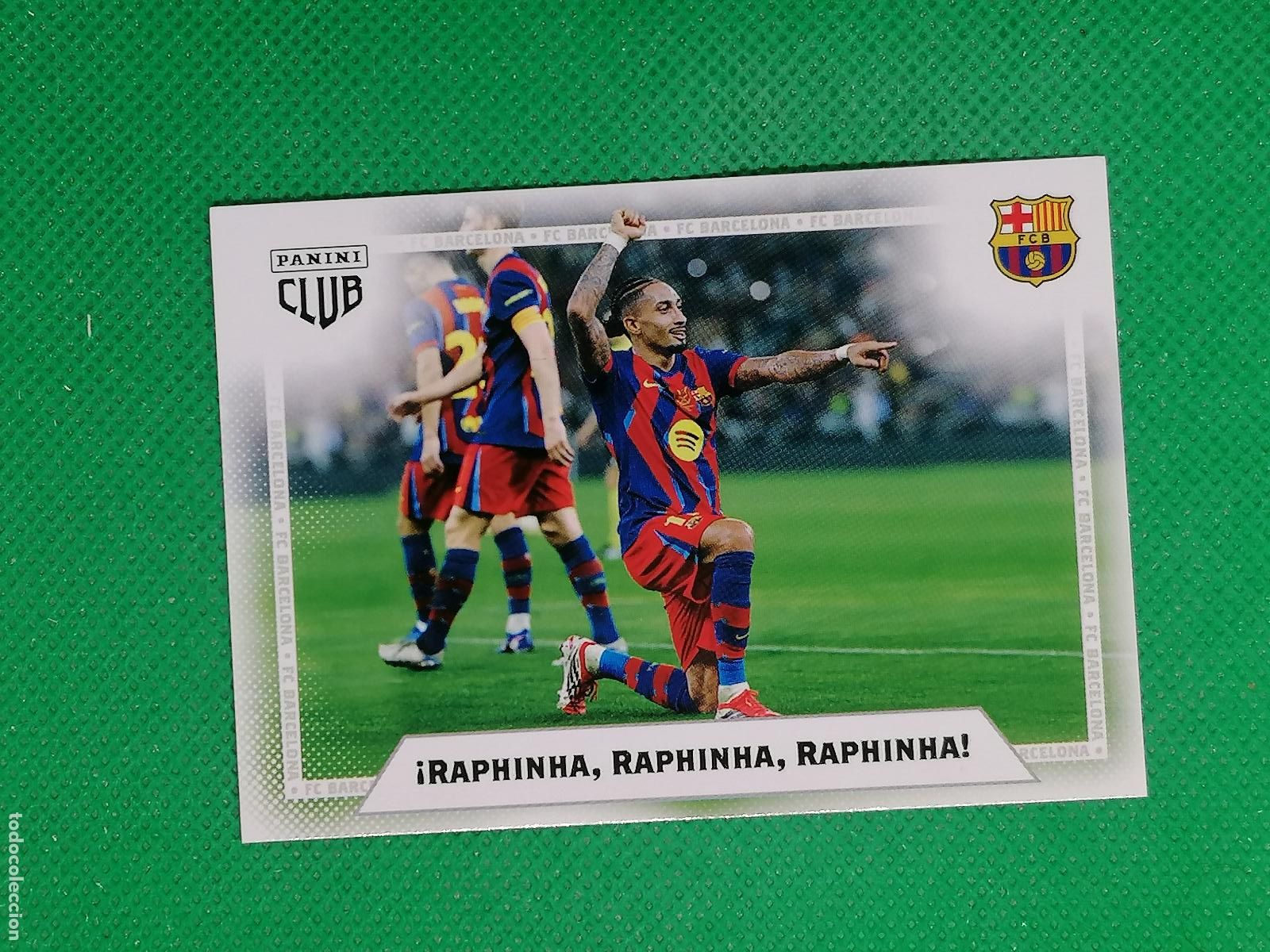 Fu&szlig;ball-Sticker: 6 RAPHINHA BASE CARD ⚽ PANINI CLUB BARCELONA CARD 25 26 2025 2026 ⚽