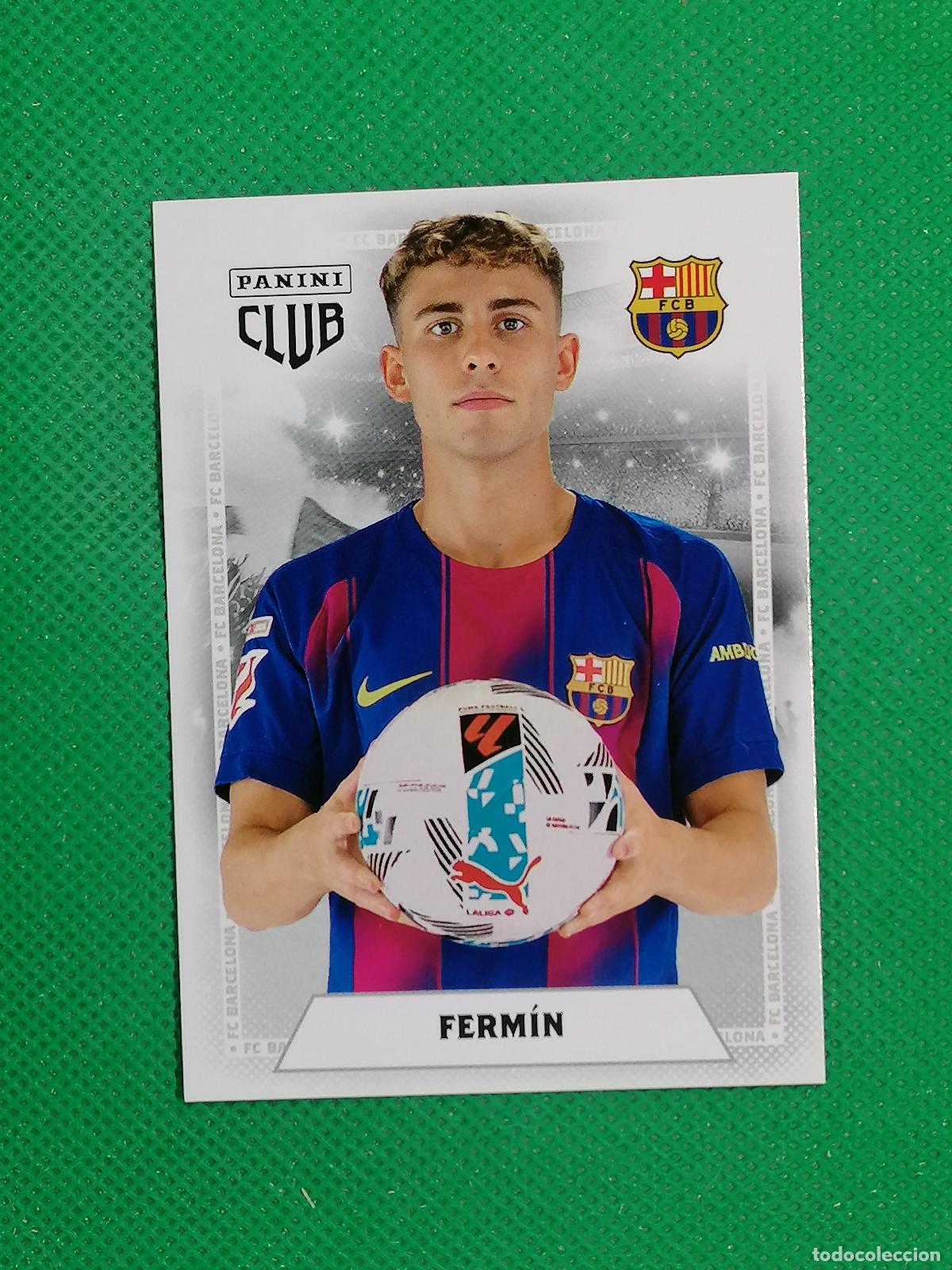 Fu&szlig;ball-Sticker: 23 FERMIN BASE CARD ⚽ PANINI CLUB BARCELONA CARD 25 26 2025 2026 ⚽
