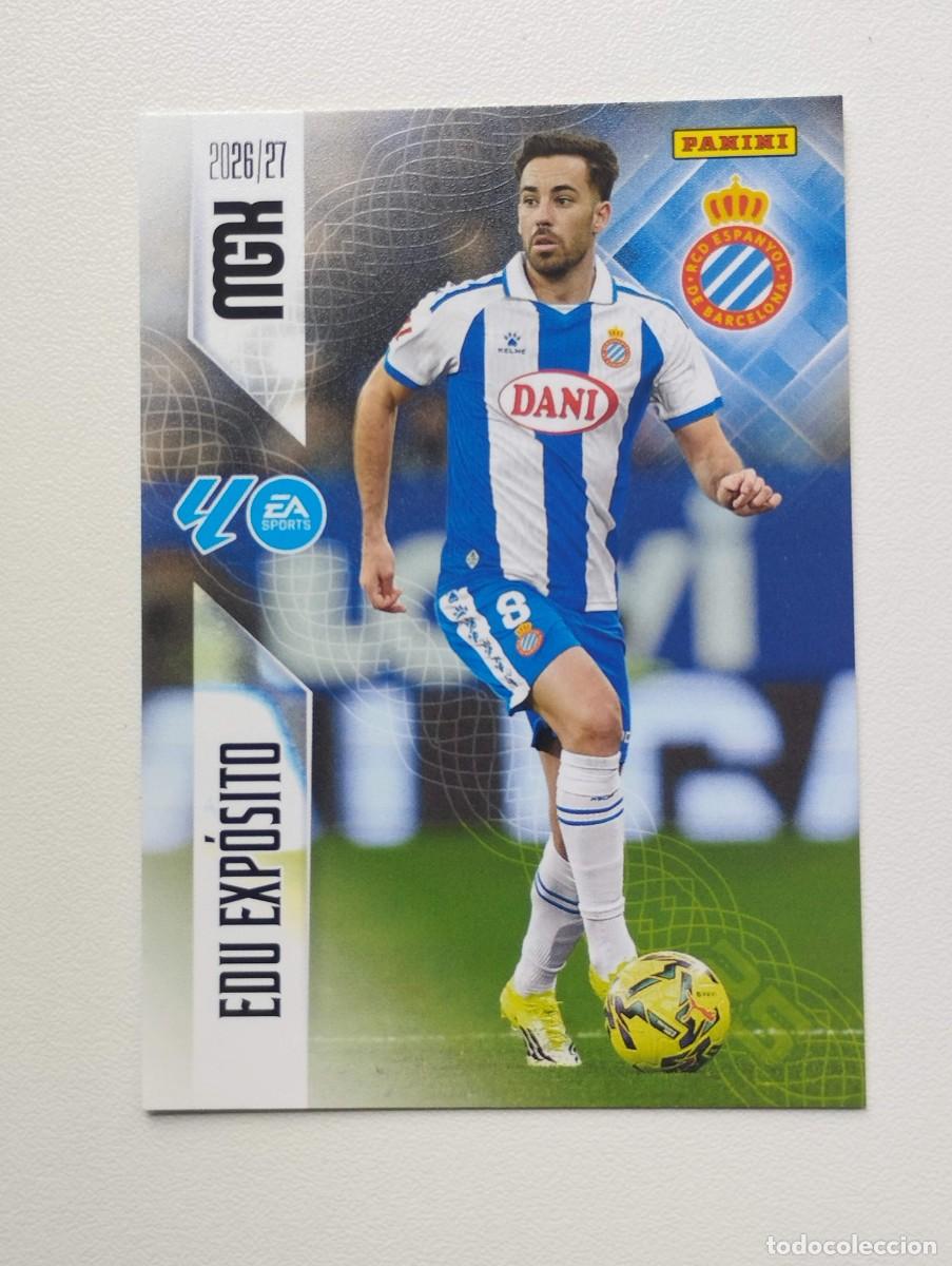 Cromos de f&uacute;tbol: CROMO CARD 2026 2027 PANINI MEGACRACKS 27 26 MGK ESPANYOL 174 EDU EXPOSITO