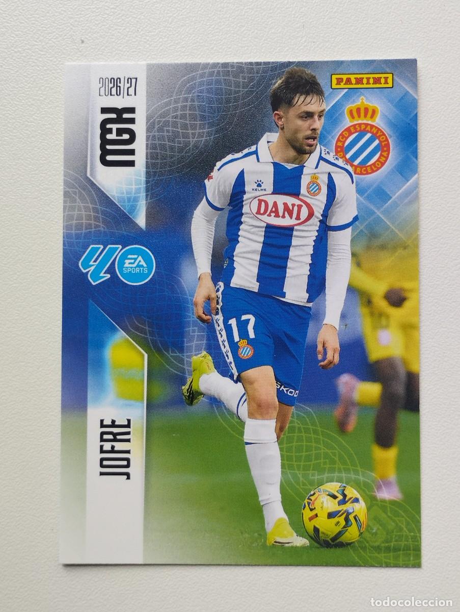 Cromos de f&uacute;tbol: CROMO CARD 2026 2027 PANINI MEGACRACKS 27 26 MGK ESPANYOL 175 JODRE