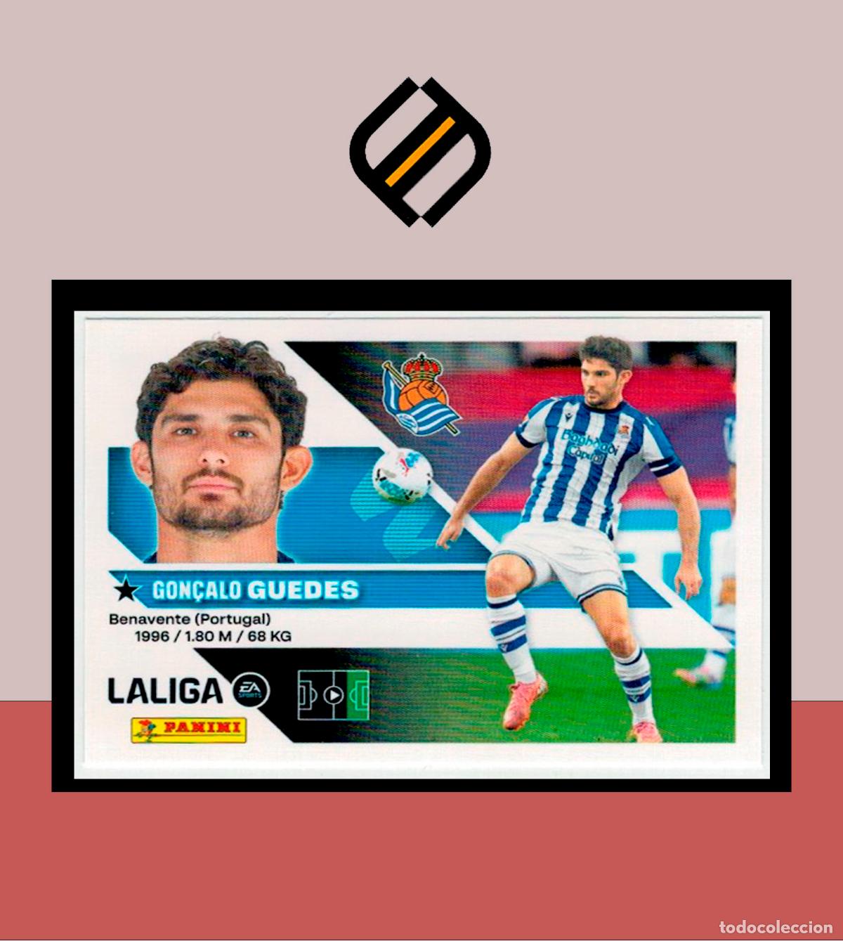 Cromos de f&uacute;tbol: LIGA ESTE 2026 2027 26 27 PANINI REAL SOCIEDAD N&ordm; 18 GUEDES STICKER ALB&Uacute;M COLECCI&Oacute;N