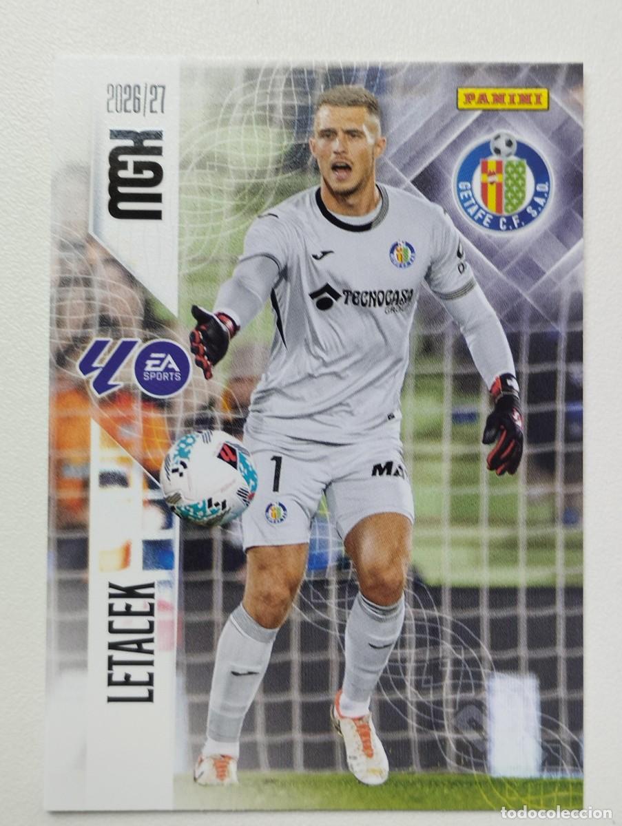 Cromos de f&uacute;tbol: CROMO CARD 2026 2027 PANINI MEGACRACKS 27 26 MGK GETAFE 183 LETACEK