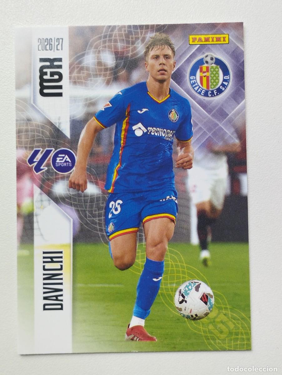 Cromos de f&uacute;tbol: CROMO CARD 2026 2027 PANINI MEGACRACKS 27 26 MGK GETAFE 189 DAVINCHI