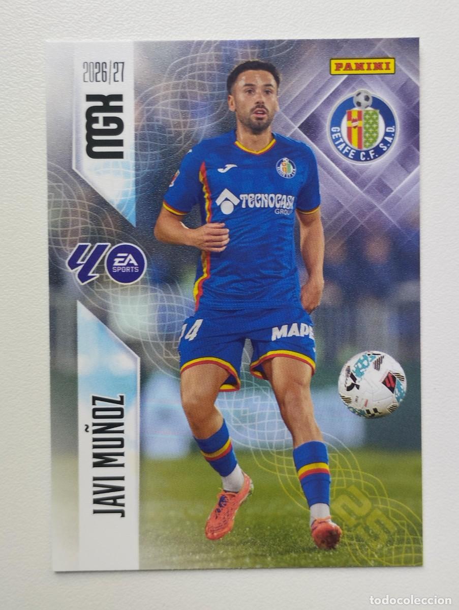 Cromos de f&uacute;tbol: CROMO CARD 2026 2027 PANINI MEGACRACKS 27 26 MGK GETAFE 191 JAVI MU&Ntilde;OZ
