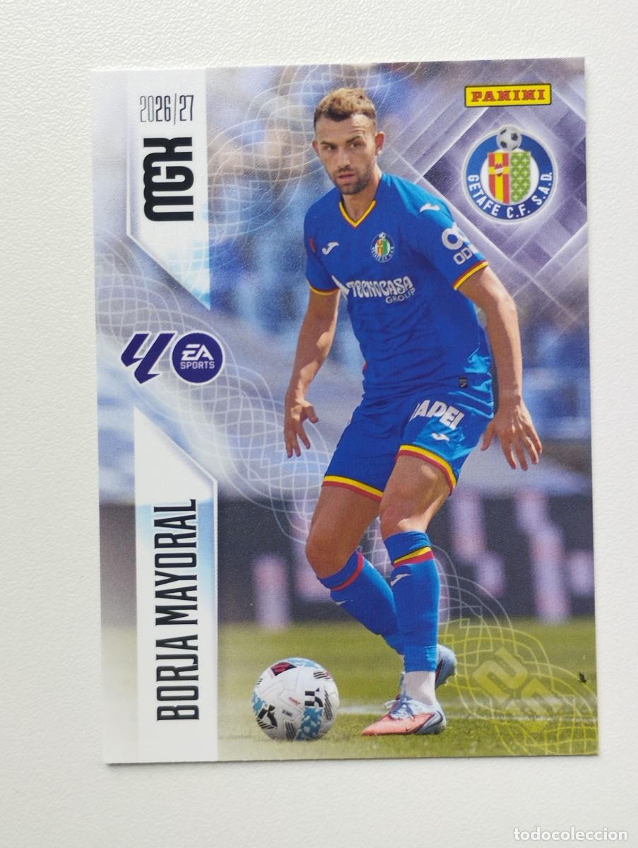 Cromos de f&uacute;tbol: CROMO CARD 2026 2027 PANINI MEGACRACKS 27 26 MGK GETAFE 195 BORJA MAYORAL