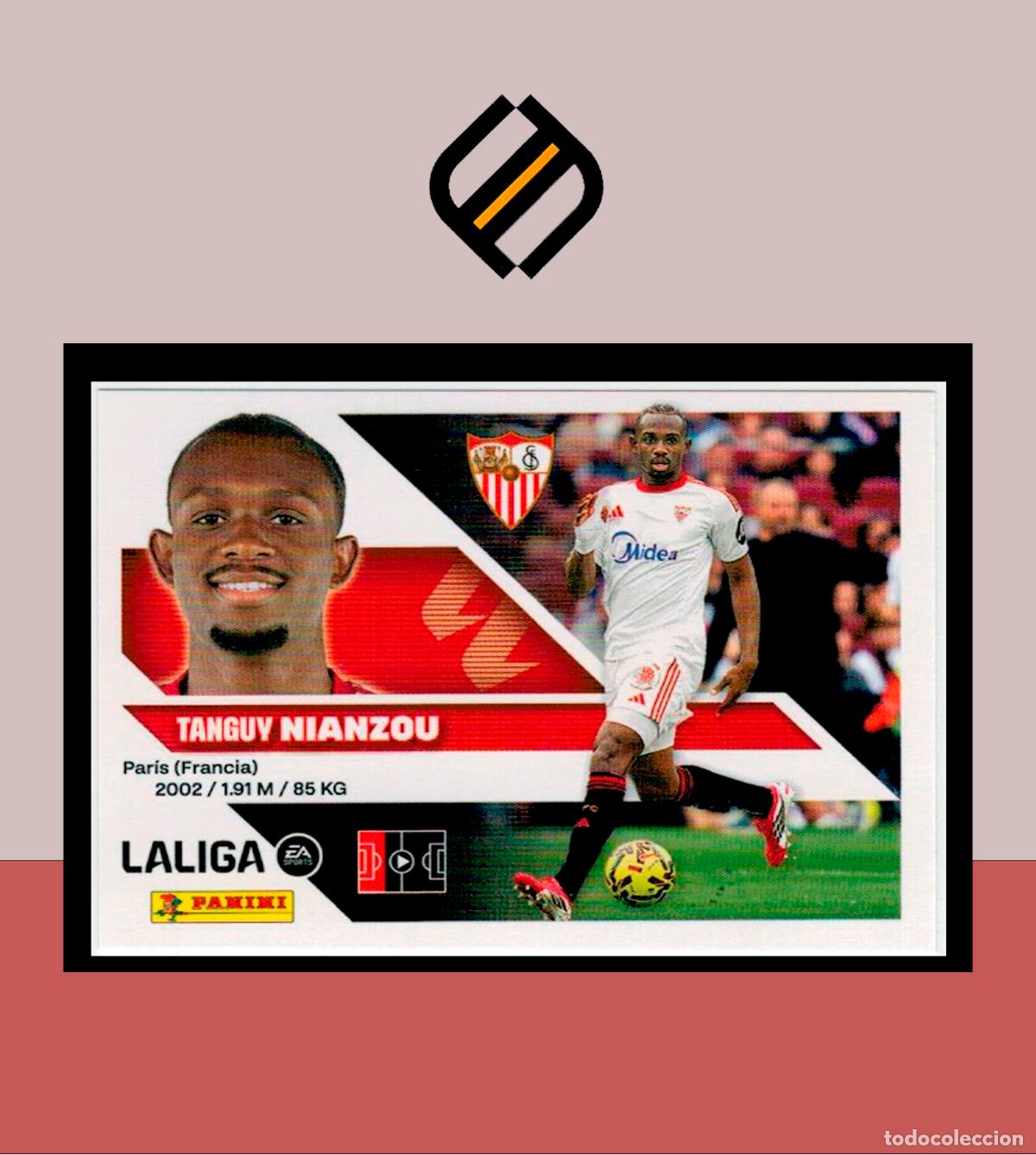 Cromos de Futebol: LIGA ESTE 2026 2027 26 27 PANINI SEVILLA FC N&ordm; 8 NIANZOU STICKER ALB&Uacute;M COLECCI&Oacute;N