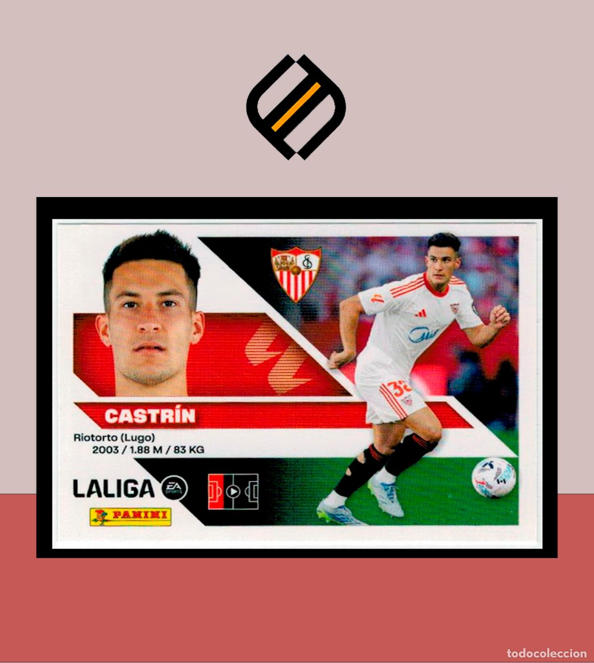 Figurine di Calcio: LIGA ESTE 2026 2027 26 27 PANINI SEVILLA FC N&ordm; 9A CASTR&Iacute;N STICKER ALB&Uacute;M COLECCI&Oacute;N