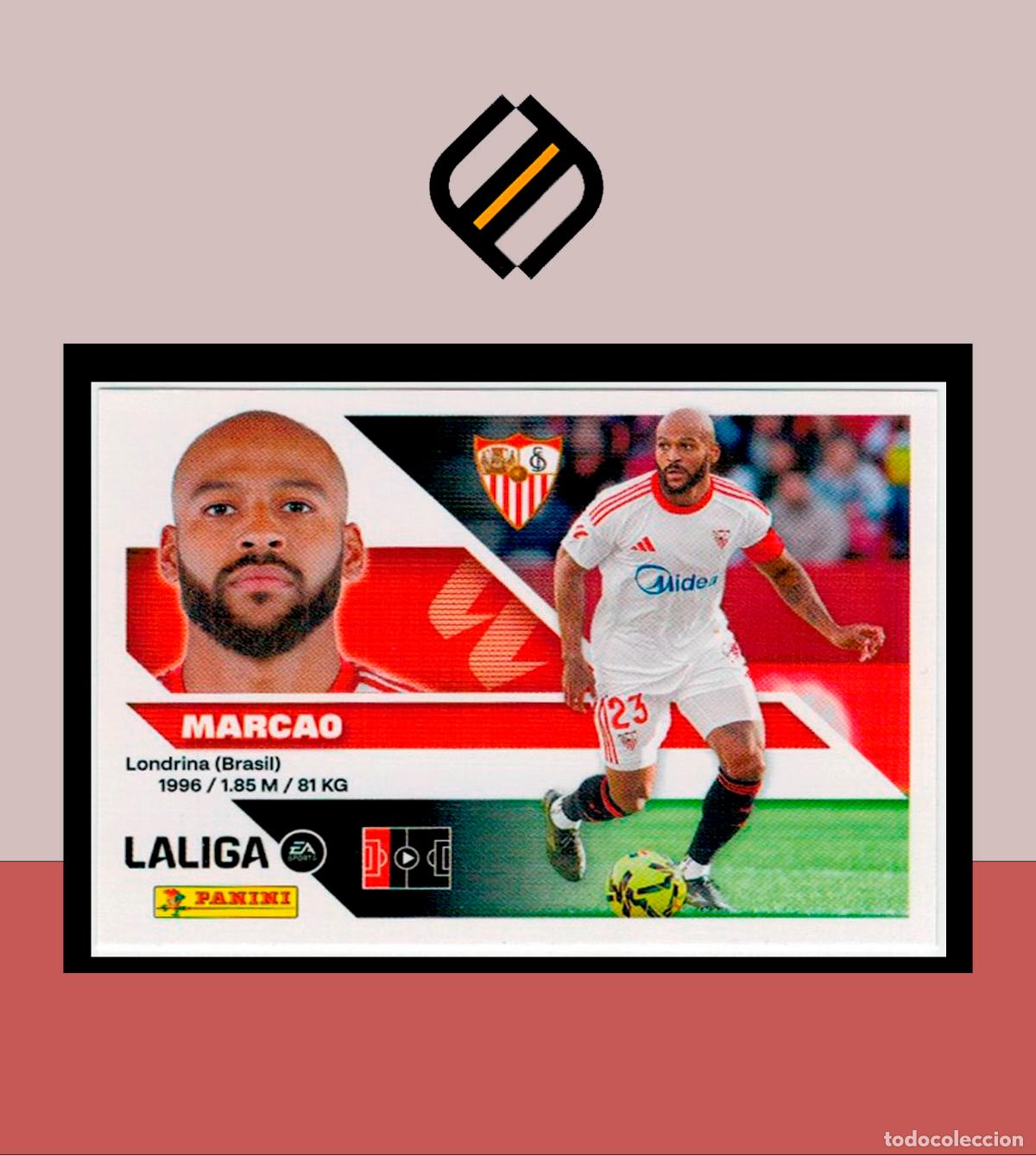 Figurine di Calcio: LIGA ESTE 2026 2027 26 27 PANINI SEVILLA FC N&ordm; 9B MARCAO STICKER ALB&Uacute;M COLECCI&Oacute;N