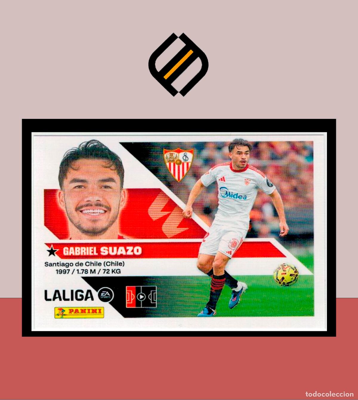 Figurine di Calcio: LIGA ESTE 2026 2027 26 27 PANINI SEVILLA FC N&ordm; 10 SUAZO STICKER ALB&Uacute;M COLECCI&Oacute;N