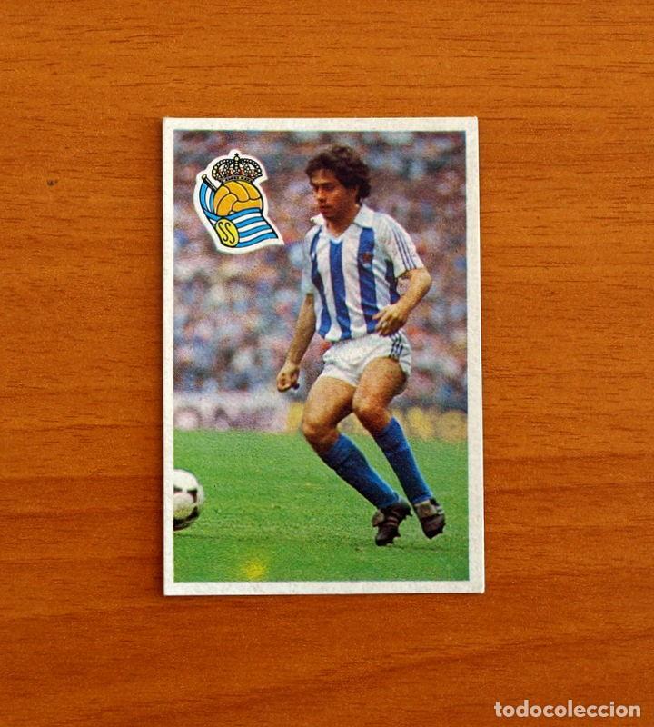 Figurine di Calcio: Real Sociedad - L&oacute;pez Ufarte - Cromo Esport Maradona 1984-1985, 84-85 - Nunca pegado