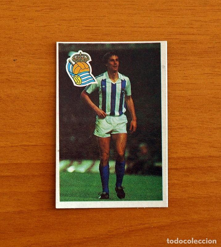 Figurine di Calcio: Real Sociedad - G&oacute;rriz - Cromo Esport Maradona 1984-1985, 84-85 - Nunca pegado