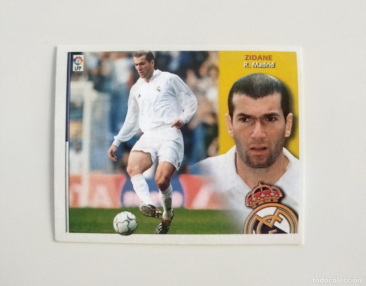 Figurine di Calcio: Zidane SIN PEGAR NUNCA PEGADO Real Madrid Liga Ediciones Este 02 03 / 2002 2003
