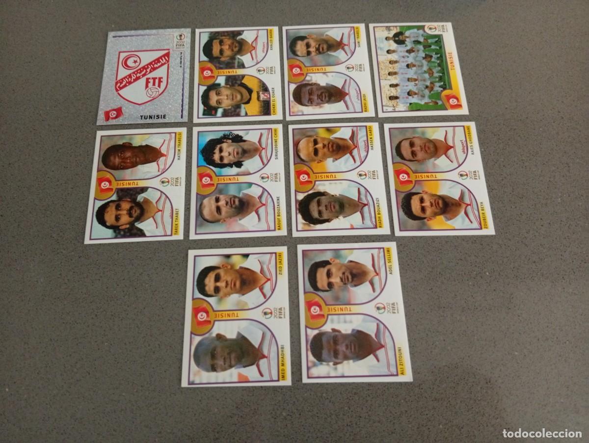 Figurine di Calcio: LOTE 10 CROMOS TUNEZ PANINI 2002 MUNDIAL KOREA FUTBOL 02 CROMO - SIN PEGAR