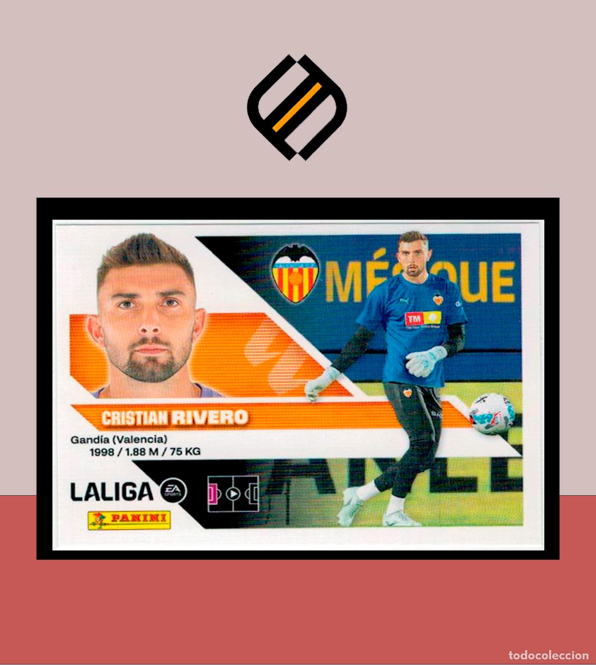 Cromos de f&uacute;tbol: LIGA ESTE 2026 2027 26 27 PANINI VALENCIA CF N&ordm; 4 RIVERO STICKER ALB&Uacute;M COLECCI&Oacute;N