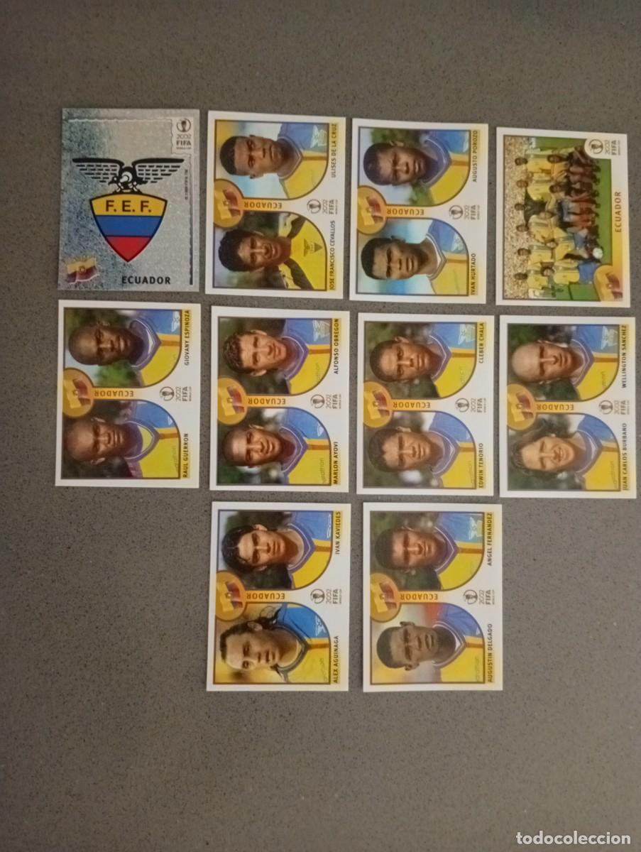 Cromos de f&uacute;tbol: LOTE 10 CROMOS ECUADOR PANINI 2002 MUNDIAL KOREA FUTBOL 02 CROMO - SIN PEGAR