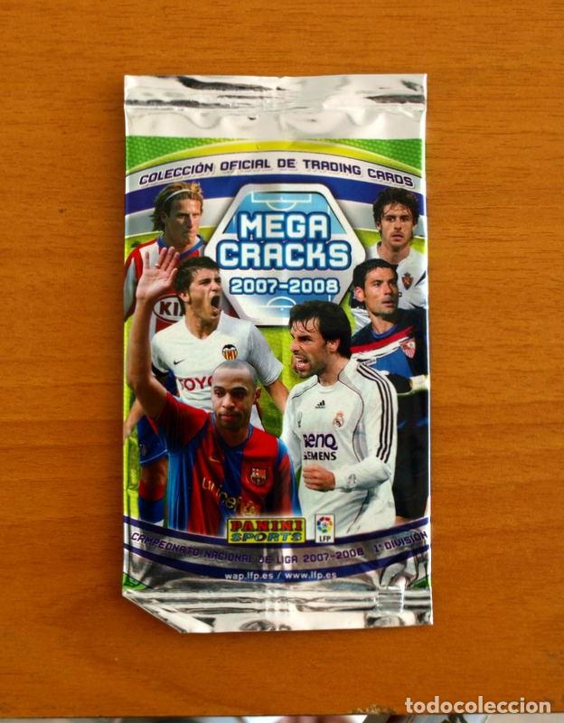 Cromos de f&uacute;tbol: Sobre vacio sin cromos - Mega Cracks 2007-2008, 07-08 - Panini Sports