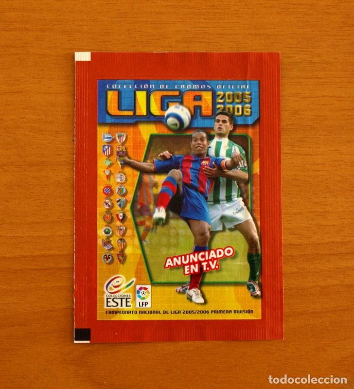 Cromos de f&uacute;tbol: Sobre vacio sin cromos - Liga 2005-2006, 05-06 - Ediciones Este