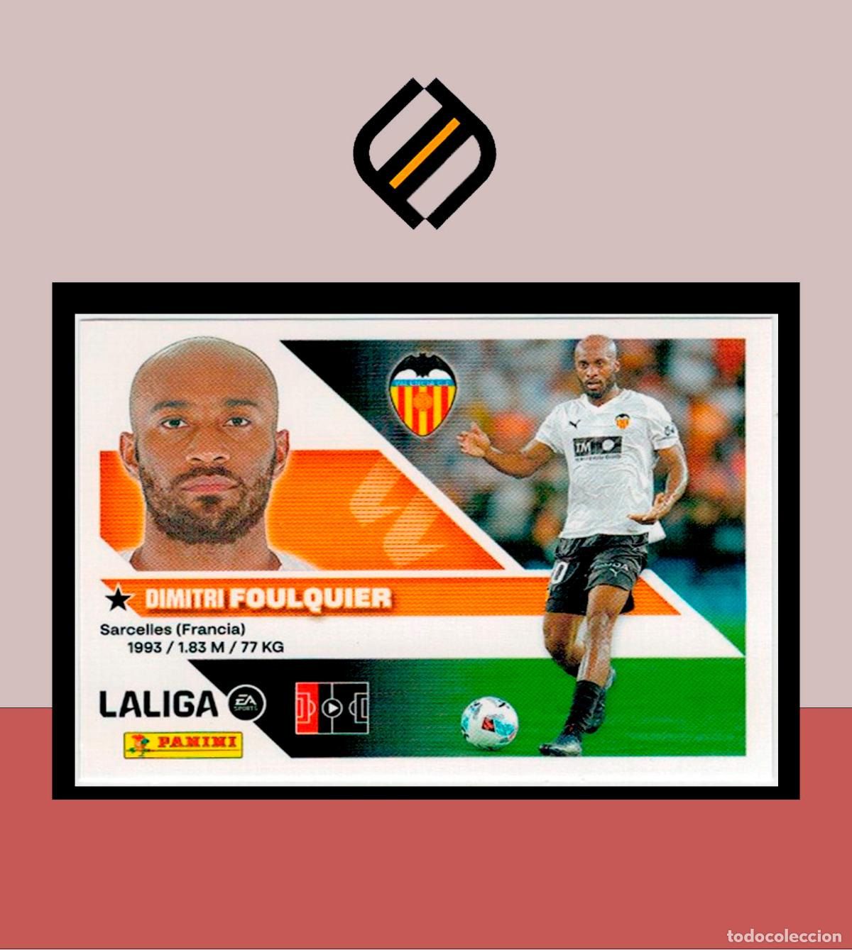 Cartes &agrave; collectionner de Football: LIGA ESTE 2026 2027 26 27 PANINI VALENCIA CF N&ordm; 5 FOULQUIER STICKER ALB&Uacute;M COLECCI&Oacute;N