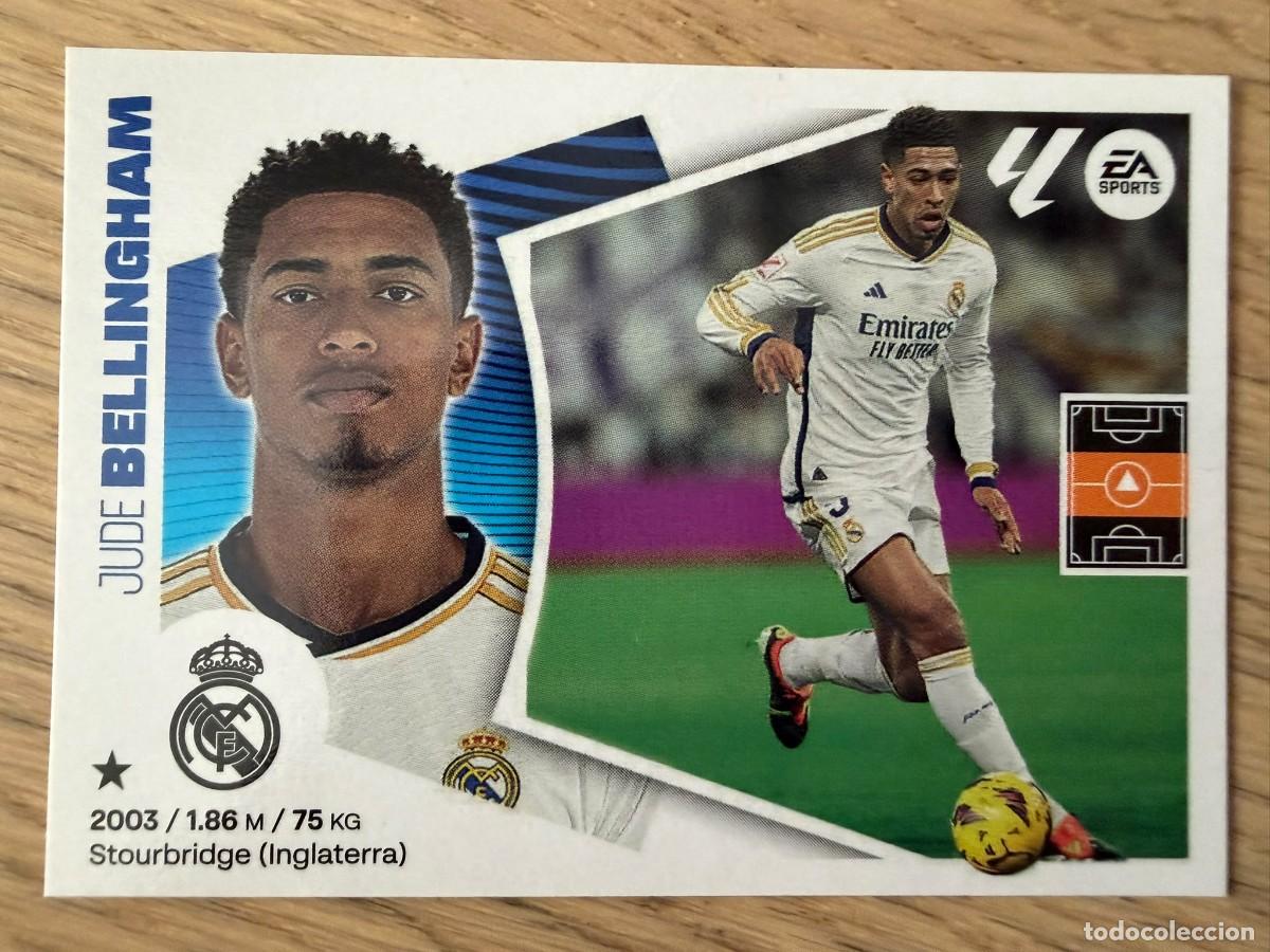 Cromos de f&uacute;tbol: 16 BELLINGHAM REAL MADRID 24 25 2024 2025 LIGA EA SPORTS COLECCIONES ESTE SIN PEGAR STICKER