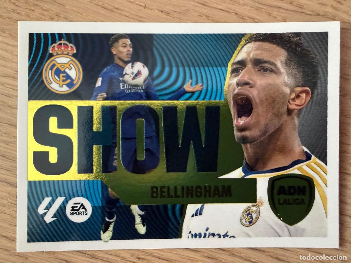 Cromos de f&uacute;tbol: 2 ADN LIGA SHOW BELLINGHAM REAL MADRID 24 25 2024 2025 LIGA EA SPORTS COLECCIONES ESTE SIN PEGAR