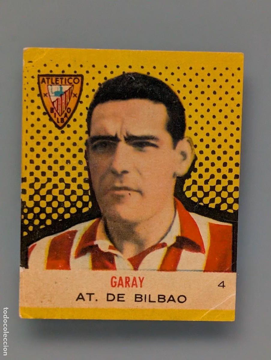 Cromos de f&uacute;tbol: CROMO NUEVO GARAY ATHLETIC CLUB BILBAO CAMPEONES 57 BRUGUERA 1958 FOOTBALL FUTBOL VIZCAYA BARCELONA