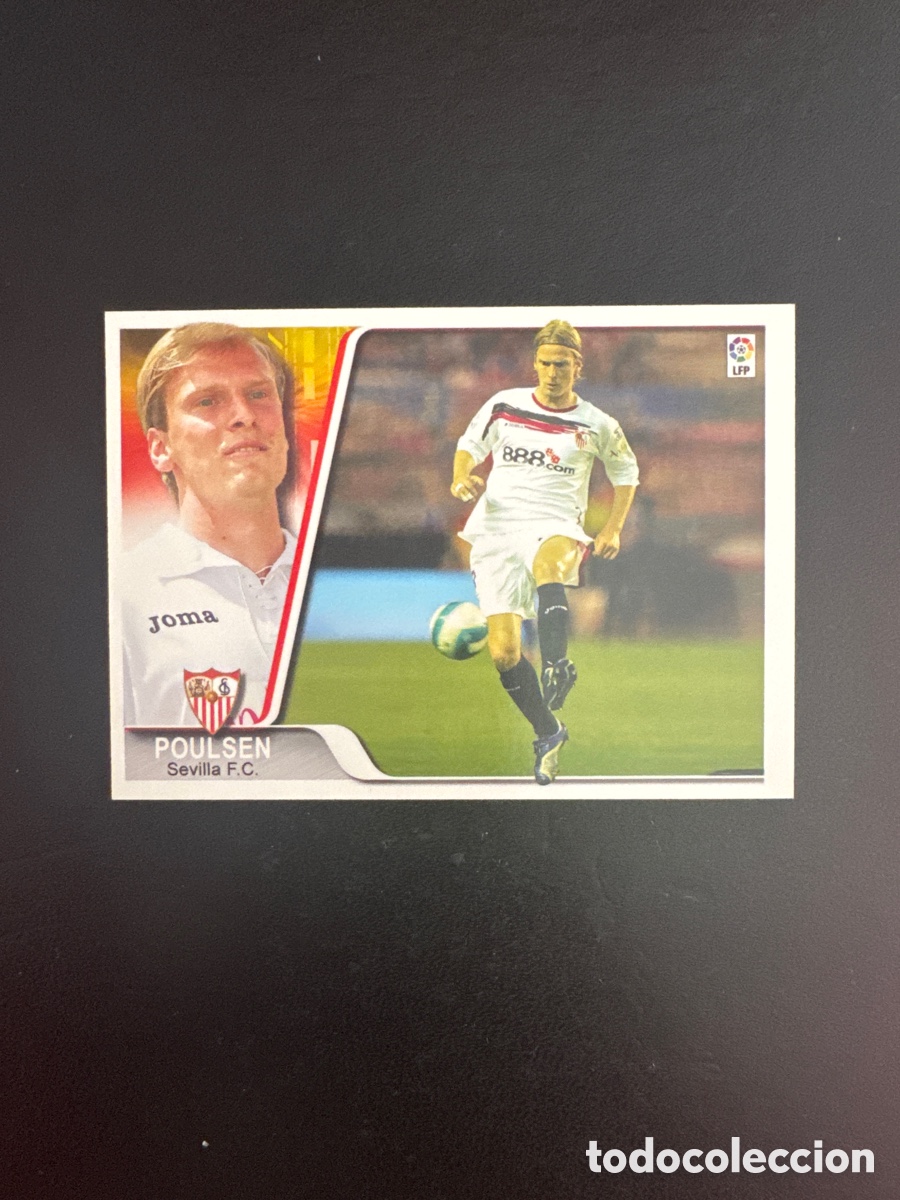 Figurine di Calcio: POULSEN SEVILLA N&Uacute;MERO 50 EDICIONES ESTADIO 2007 2008